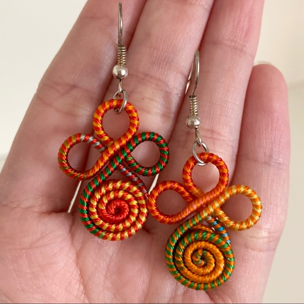 Hold Handmade wrap earrings